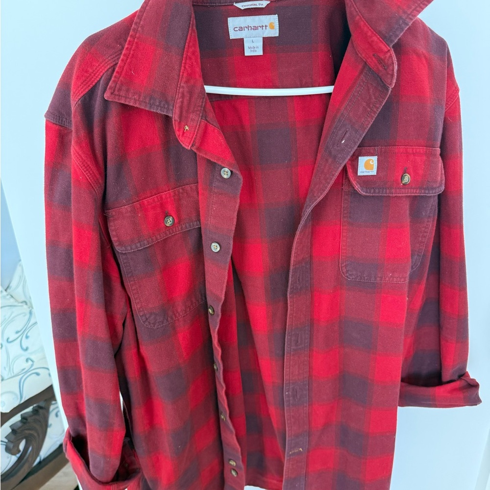 Carhartt Crimson Checkered Shirt